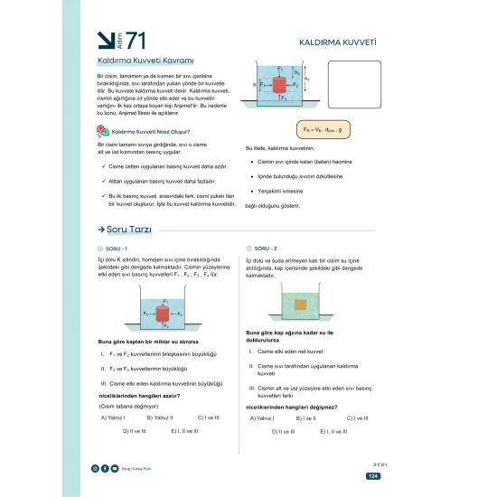 Altuğ Güneş TYT Fizik Tarz Kampım KR Akademi Yayınları