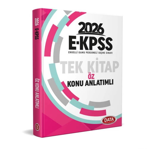 2026 EKPSS Tek Kitap Öz Konu Anlatımlı Data Yayınları 2026 EKPSS Tek Kitap Öz Konu Anlatımlı Data Yayınları