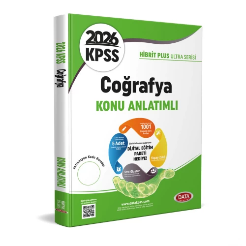 2026 KPSS Hibrit Plus Ultra Serisi Coğrafya Konu Anlatımlı Data Yayınları 2026 KPSS Hibrit Plus Ultra Serisi Coğrafya Konu Anlatımlı Data Yayınları