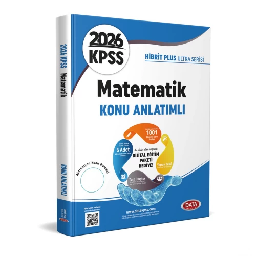 2026 KPSS Hibrit Plus Ultra Serisi Matematik Konu Anlatımlı Data Yayınları 2026 KPSS Hibrit Plus Ultra Serisi Matematik Konu Anlatımlı Data Yayınları