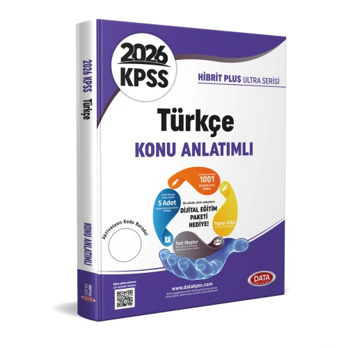 2026 KPSS Hibrit Plus Ultra Serisi Türkçe Konu Anlatımlı Data Yayınları 2026 KPSS Hibrit Plus Ultra Serisi Türkçe Konu Anlatımlı Data Yayınları