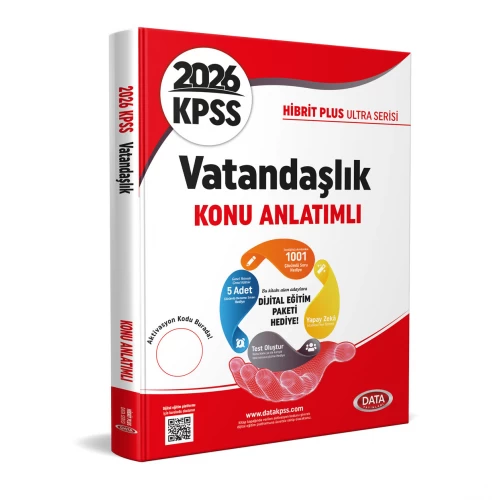 2026 KPSS Hibrit Plus Ultra Serisi Vatandaşlık Konu Anlatımlı Data Yayınları 2026 KPSS Hibrit Plus Ultra Serisi Vatandaşlık Konu Anlatımlı Data Yayınları