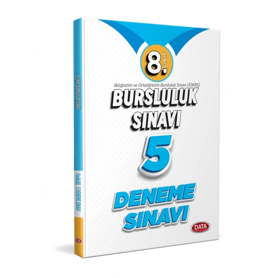 8. Sınıf Bursluluk Sınavı Çözümlü 5 Deneme Sınavı Data Yayınları