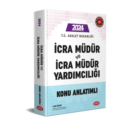 2024 İcra Müdür ve İcra Müdür Yardımcılığı Konu Anlatımlı Data Yayınları