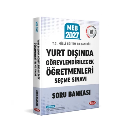 2027 MEB Yurt Dışında Görevlendirilecek Öğretmenleri Seçme Sınavı Soru Bankası Data Yayınları