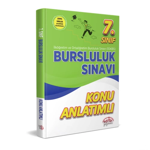 7. Sınıf Bursluluk Sınavı Konu Anlatımlı Editör Yayınları 7. Sınıf Bursluluk Sınavı Konu Anlatımlı Editör Yayınları