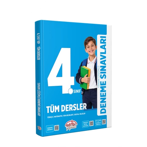 4. Sınıf Tüm Dersler Tamamı Çözümlü Deneme Sınavları Editör Yayınları 4. Sınıf Tüm Dersler Tamamı Çözümlü Deneme Sınavları Editör Yayınları