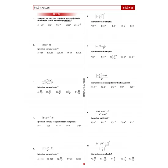 Matematik Alfabesi En Temel Matematik