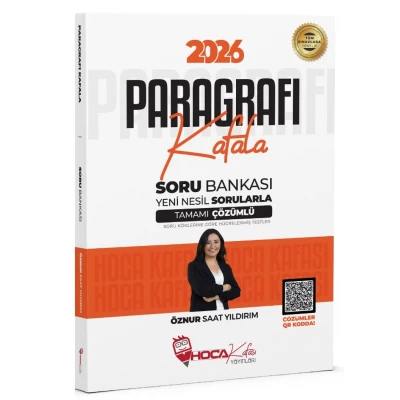 Hoca Kafası Yayınları 2026 KPSS TYT ALES DGS Paragrafı Kafala Tamamı Çözümlü Soru Bankası