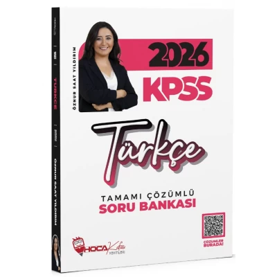 Hoca Kafası Yayınları 2026 KPSS Türkçe Tamamı Çözümlü Soru Bankası