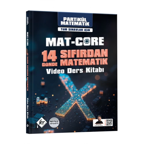 Partikül Matematik Mat-Core 14 Günde Sıfırdan Matematik Video Ders Kitabı KR Akademi Yayınları Partikül Matematik Mat-Core 14 Günde Sıfırdan Matematik Video Ders Kitabı KR Akademi Yayınları