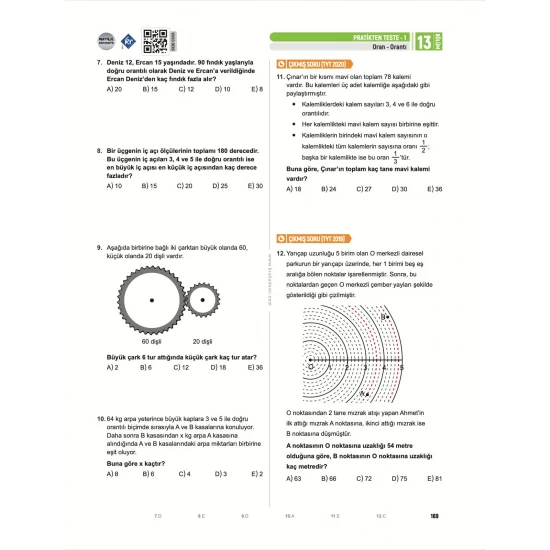 Partikül Matematik Mat-Core 14 Günde Sıfırdan Matematik Video Ders Kitabı KR Akademi Yayınları