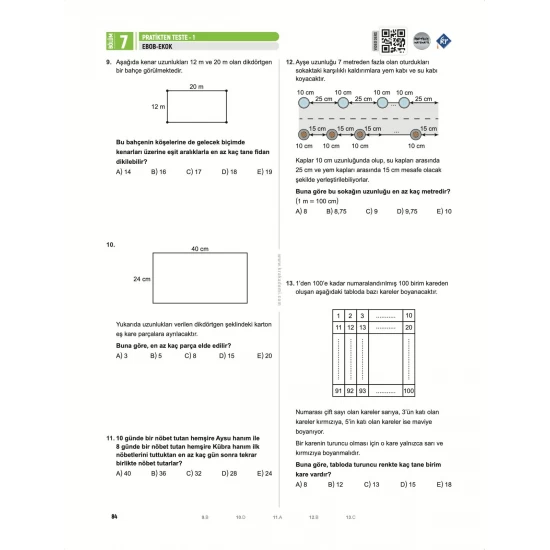 Partikül Matematik Mat-Core 14 Günde Sıfırdan Matematik Video Ders Kitabı KR Akademi Yayınları