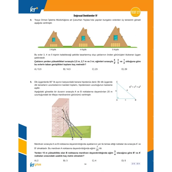 KR Plus LGS Relaks Matematik Soru Fasikülü