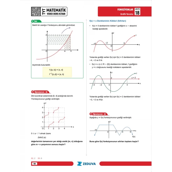 Zeduva Yayınları SML Matematik TYT Matematik 1 Kitap 3 Kamp Video Ders Kitabı