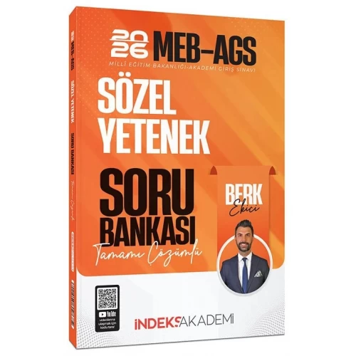 İndeks Akademi 2026 MEB-AGS Sözel Yetenek Çözümlü Soru Bankası