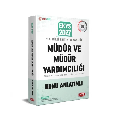 2027 MEB EKYS Müdür ve Müdür Yardımcılığı Maarif Modeli Konu Anlatımlı Data Yayınları 2027 MEB EKYS Müdür ve Müdür Yardımcılığı Maarif Modeli Konu Anlatımlı Data Yayınları