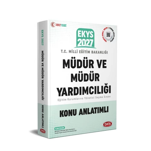 2027 MEB EKYS Müdür ve Müdür Yardımcılığı Maarif Modeli Konu Anlatımlı Data Yayınları 2027 MEB EKYS Müdür ve Müdür Yardımcılığı Maarif Modeli Konu Anlatımlı Data Yayınları