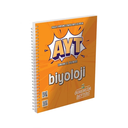 AYT Biyoloji Öğrencim Defteri Murat Yayınları