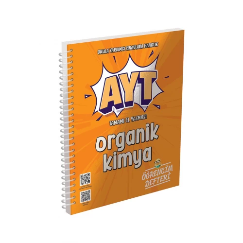 AYT Organik Kimya Öğrencim Defteri Murat Yayınları