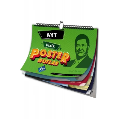 AYT Fizik Poster Notlar KR Akademi Yayınları