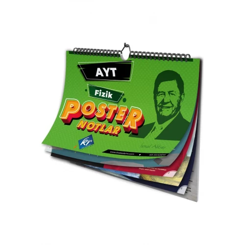 AYT Fizik Poster Notlar KR Akademi Yayınları