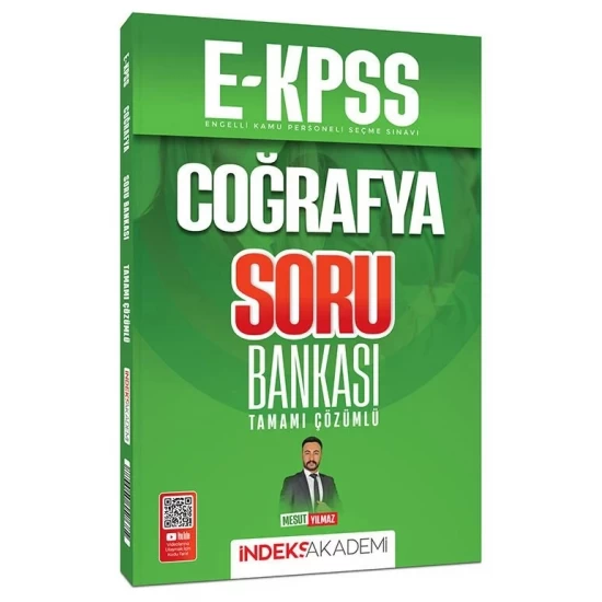İndeks Akademi 2026 EKPSS Coğrafya Çözümlü Soru Bankası