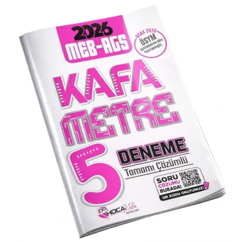 Hoca Kafası Yayınları 2026 MEB-AGS Tüm Dersler Kafametre Çözümlü 5 Deneme