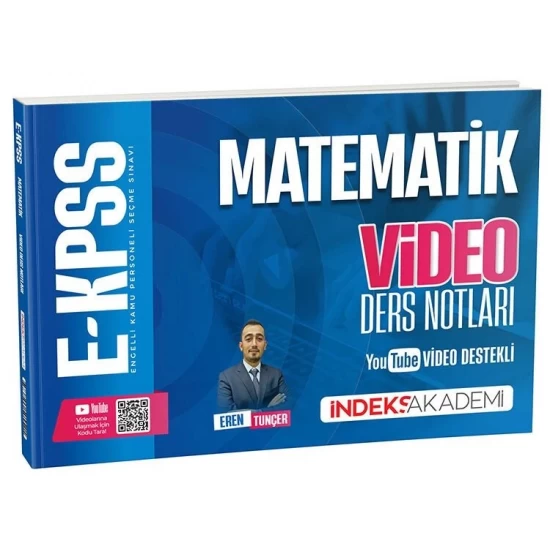 İndeks Akademi 2026 EKPSS Matematik Video Ders Notları
