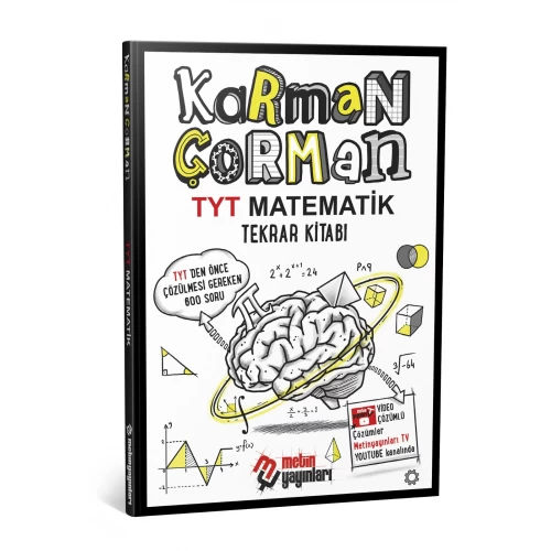 Metin Yayınları Karman Çorman TYT Matematik Tekrar Kitabı