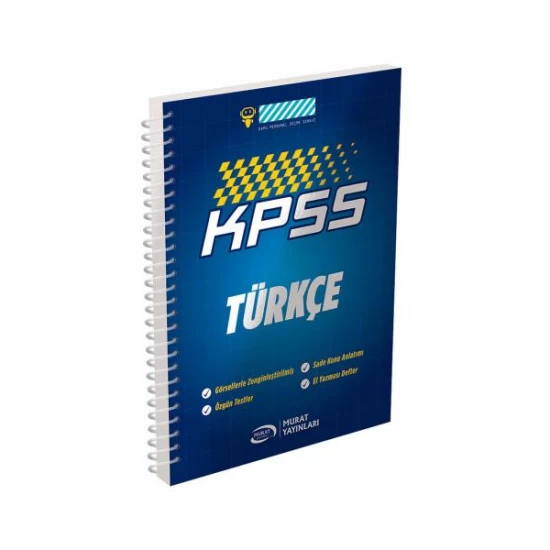 KPSS Türkçe Defteri Murat Yayınları
