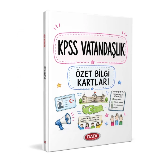 KPSS Vatandaşlık Özet Bilgi Kartları Data Yayınları KPSS Vatandaşlık Özet Bilgi Kartları Data Yayınları