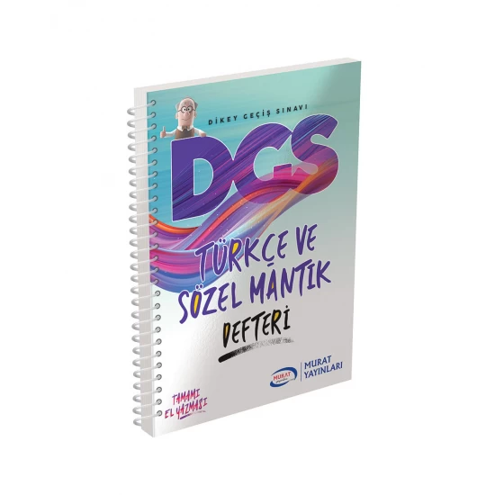 DGS Türkçe ve Sözel Mantık Defteri Murat Yayınları