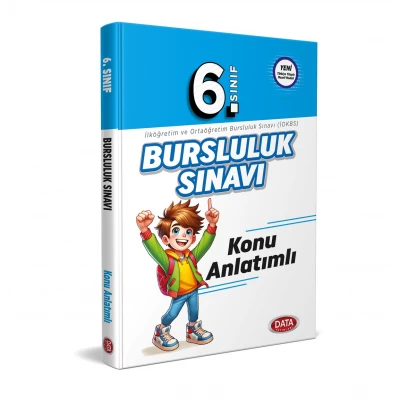 6. Sınıf Bursluluk Sınavı Konu Anlatımlı Data Yayınları