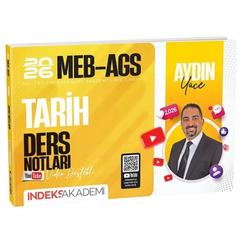 İndeks Akademi 2026 MEB-AGS Akademisi Tarih Video Ders Notları