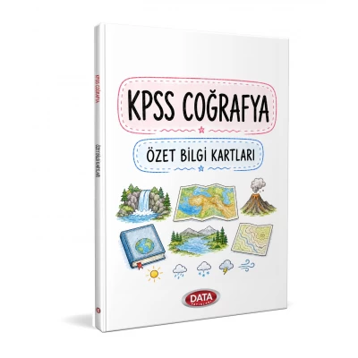 KPSS Coğrafya Özet Bilgi Kartları Data Yayınları KPSS Coğrafya Özet Bilgi Kartları Data Yayınları