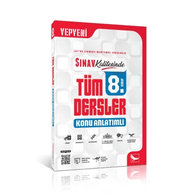 Sınav Yayınları Sınav Kalitesinde 8. Sınıf LGS Tüm Dersler Konu Anlatımlı