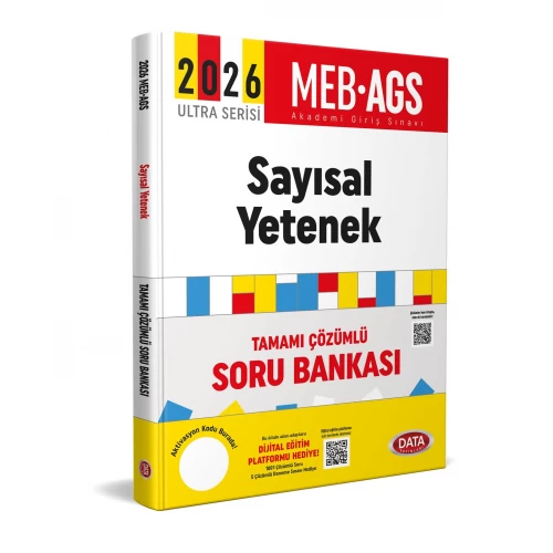 MEB AGS Ultra Serisi Sayısal Yetenek (Matematik) Soru Bankası Data Yayınları