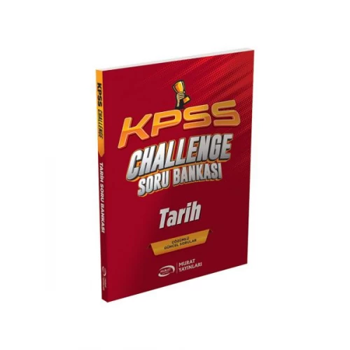 KPSS Tarih CHALLENGE Soru Bankası Çözümlü Murat Yayınları