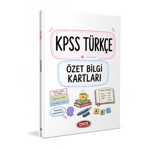 KPSS Türkçe Özet Bilgi Kartları Data Yayınları KPSS Türkçe Özet Bilgi Kartları Data Yayınları