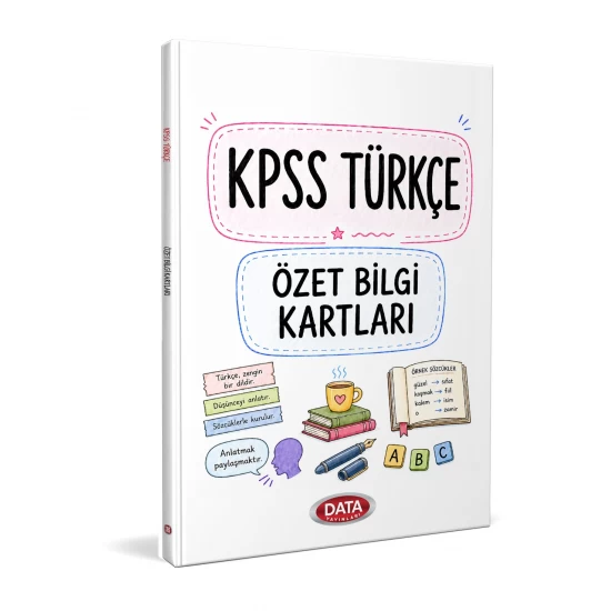 KPSS Türkçe Özet Bilgi Kartları Data Yayınları KPSS Türkçe Özet Bilgi Kartları Data Yayınları