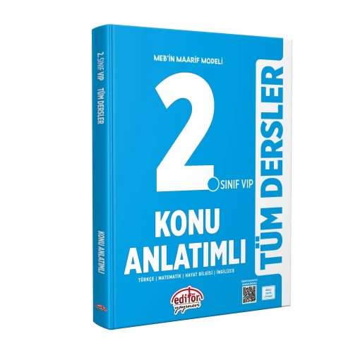 Editör Yayınları Maarif Modeli 2. Sınıf VİP Tüm Dersler Konu Anlatımlı Editör Yayınları Maarif Modeli 2. Sınıf VİP Tüm Dersler Konu Anlatımlı