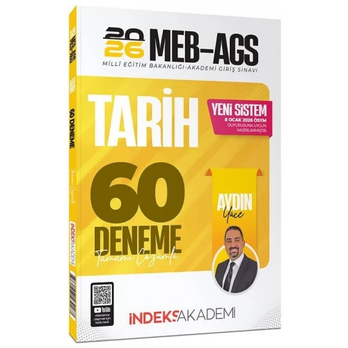 İndeks Akademi 2026 MEB-AGS Tarih Çözümlü 60 Deneme
