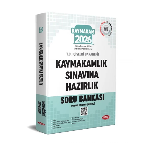 Kaymakamlık Sınavına Hazırlık Tamamı Çözümlü Soru Bankası Data Yayınları Kaymakamlık Sınavına Hazırlık Tamamı Çözümlü Soru Bankası Data Yayınları