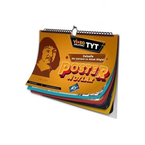 TYT Felsefe ve Din Kültürü Poster Notlar KR Akademi Yayınları TYT Felsefe ve Din Kültürü Poster Notlar KR Akademi Yayınları
