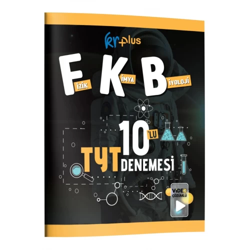 KR Plus Fizik-Kimya-Biyoloji FKB 10'lu TYT Denemesi