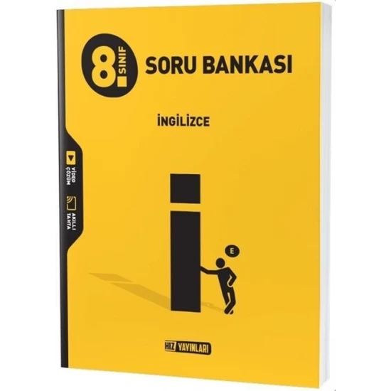 Hız Yayınları 8. Sınıf LGS İngilizce Soru Bankası