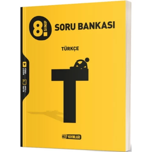 Hız Yayınları 8. Sınıf LGS Türkçe Soru Bankası