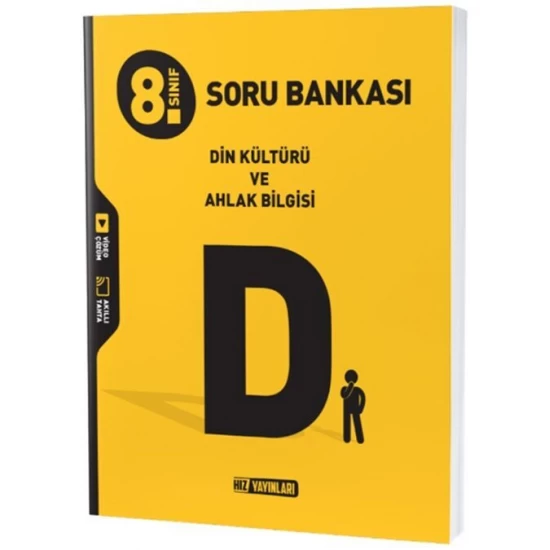 Hız Yayınları 8. Sınıf LGS Din Kültürü ve Ahlak Bilgisi Soru Bankası