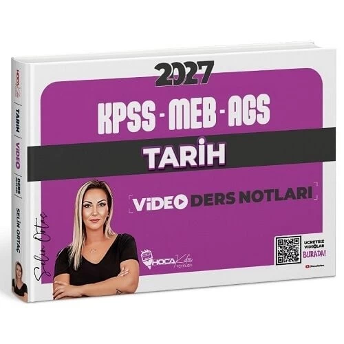 Hoca Kafası Yayınları 2027 KPSS MEB-AGS Tarih Video Ders Notları